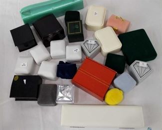 Variety of Jewelry Boxes - approx 2 dozen