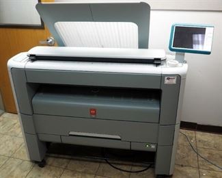 Oce PlotWave 340 Large Paper Copier, 43.5" x 60" x 32"