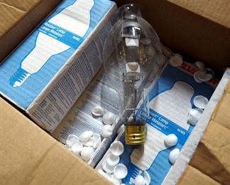Sylvania 400 Watt Metalarc M59R, M400/U Large Light Bulbs, Qty 5, 11" x 5" Round