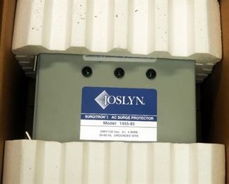 Joslyn Surgitron I AC Surge Protector, Model #1455-85, 50-60 Hz, Grounded Wre, New In Box