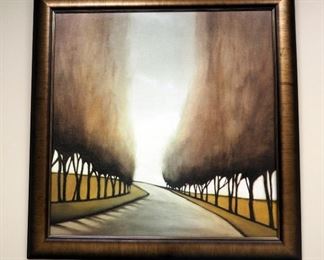 Framed Art, Qty 3, 28.5" x 27" And 16" x 19", Qty 2
