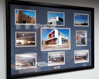 Framed Matted Under Glass AMC Photo Array, 36.5" x 26.5"