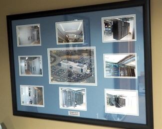 Framed Matted Under Glass Freight Quote Headquarters Photo Array, 36.5" x 26.6"