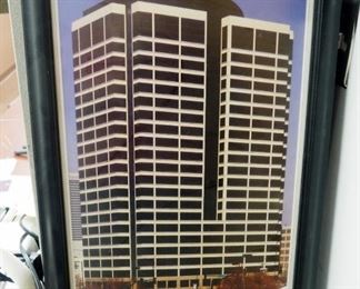 Framed Under Glass Photo Of 2555 Grand, 15.5" x 21.5"