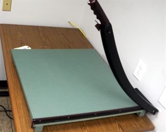 Premiere Office Paper Cutter, 3" x 26" x 33"