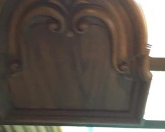 Closeup of full headboard