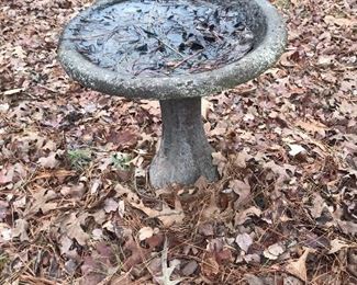 Bird bath