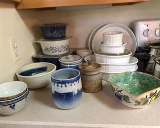 Pyrex, French White...