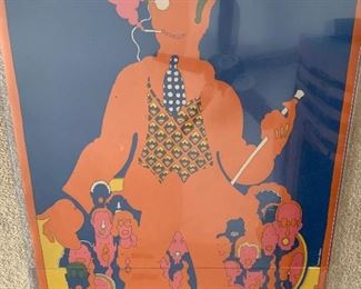 Seymour Chwast poster Visit Dante's Inferno The End Place