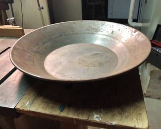 Gold mining pan