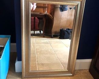 Large wall mirror