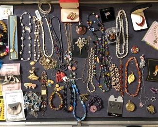 Large Selection of Designer Costume Jewelry