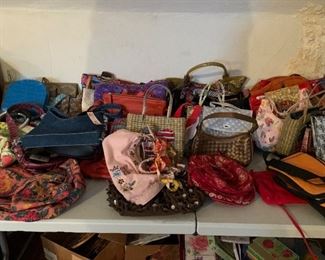 Large Selection of New Old Stock Handbags