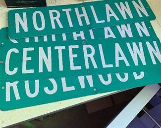 East Lansing Street Signs