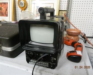 vintage portable tv