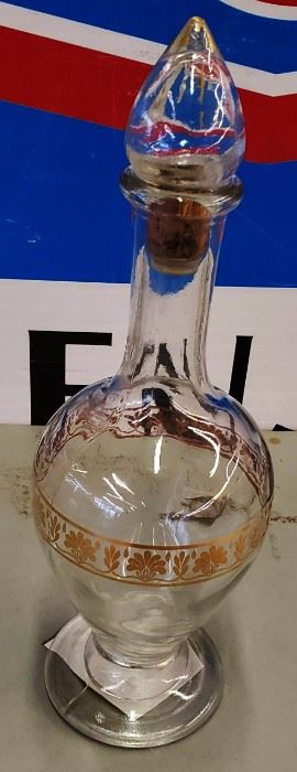 Blown Glass Decanter