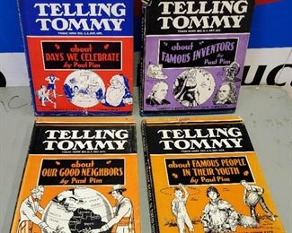 Antique/Vintage Books- "Telling Tommy" Collection