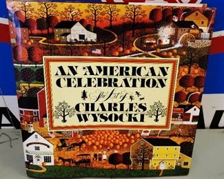 Antique/Vintage Book- "An American Celebration- The Art of Charles Wysocki"