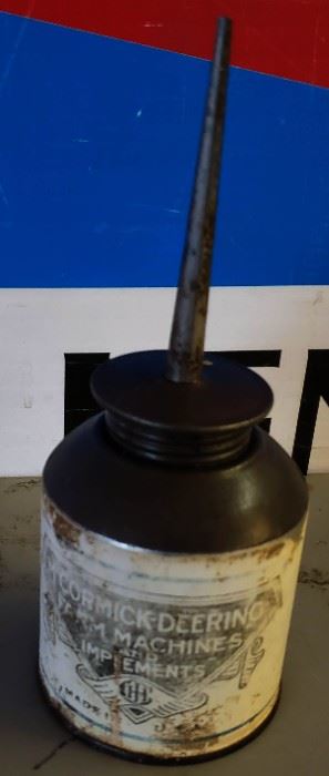 Vintage McCormick Deering Oil Can