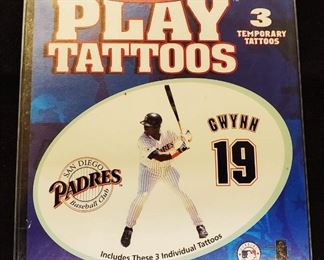 1999 Baseball "Play Tattoos"