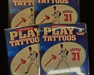 1999 Baseball "Play Tattoos"