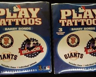 1999 Baseball "Play Tattoos"