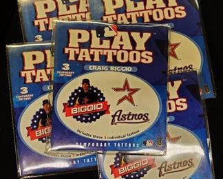 1999 Baseball "Play Tattoos"