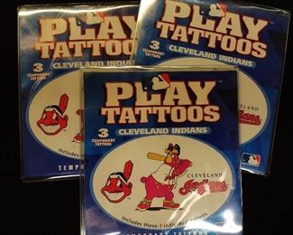 1999 Baseball "Play Tattoos"
