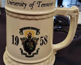 1958 University of Tennessee Stein