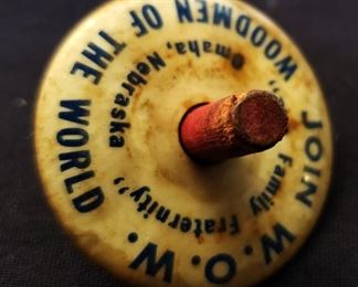 Vintage W.O.W. Wood Spinner