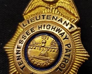 TN Highway Patrol Lieutenant Pin
