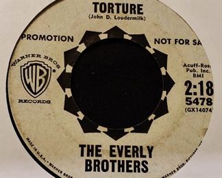 Vintage 45 Record- The Everly Brothers (Promotional Single)