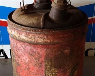 Vintage Cardinal Gas Can