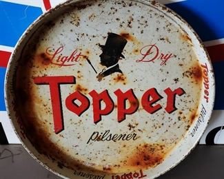 Vintage Topper Beer Tray