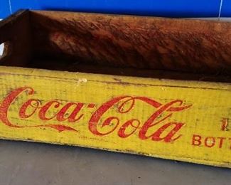 Vintage Wood Coca-Cola Crate