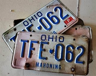 Box Lot-License Plates