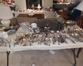 Sterling silver, silver plate