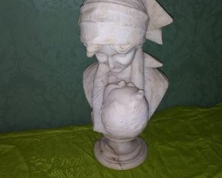 Marble bust