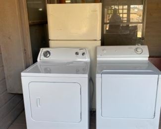 washer dryer refrigerator