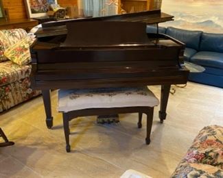 Steinway and Sons Baby Grand Piano