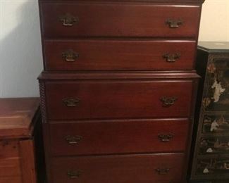 Antique Mahogany Gentleman's Chest
