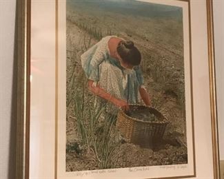 R. Doyle "The Onion Field" Hand Water Colored 600/945 Limited Edition Print
