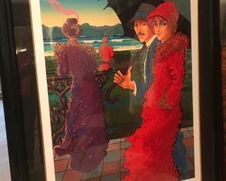Large Roaring 1920's Art Deco Limited Edition Print
