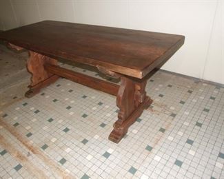 Monastery table solid Alder