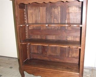 Louis XV style french country bibus bookcase oak