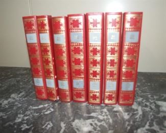 7 Red French Books 