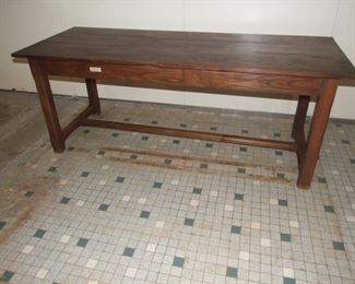 Farmhouse table chestnut