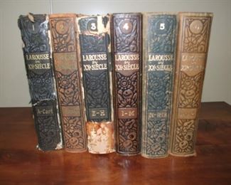 6 french Books 