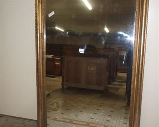 Louis Philippe style huge guilt mirror
