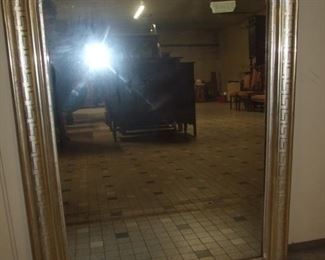 Louis Philippe style guilded mirror